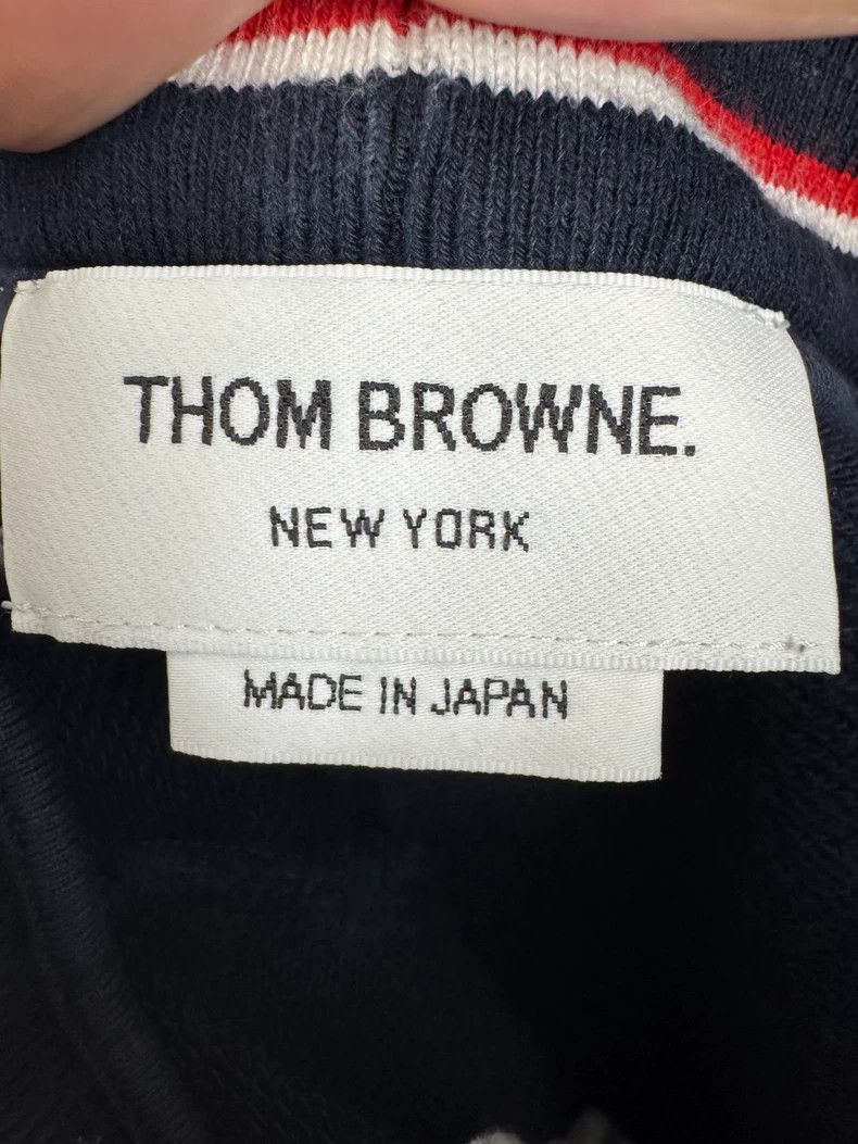 Thom Browne Thom Browne TB Knit Four-Stripe Shorts-yf Size US 30 / EU 46 - 4 Thumbnail