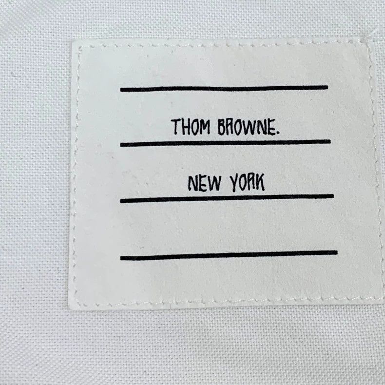 Thom Browne Thom Browne White Cotton Shirt Dress-yf Size US M / EU 48-50 / 2 - 5 Thumbnail