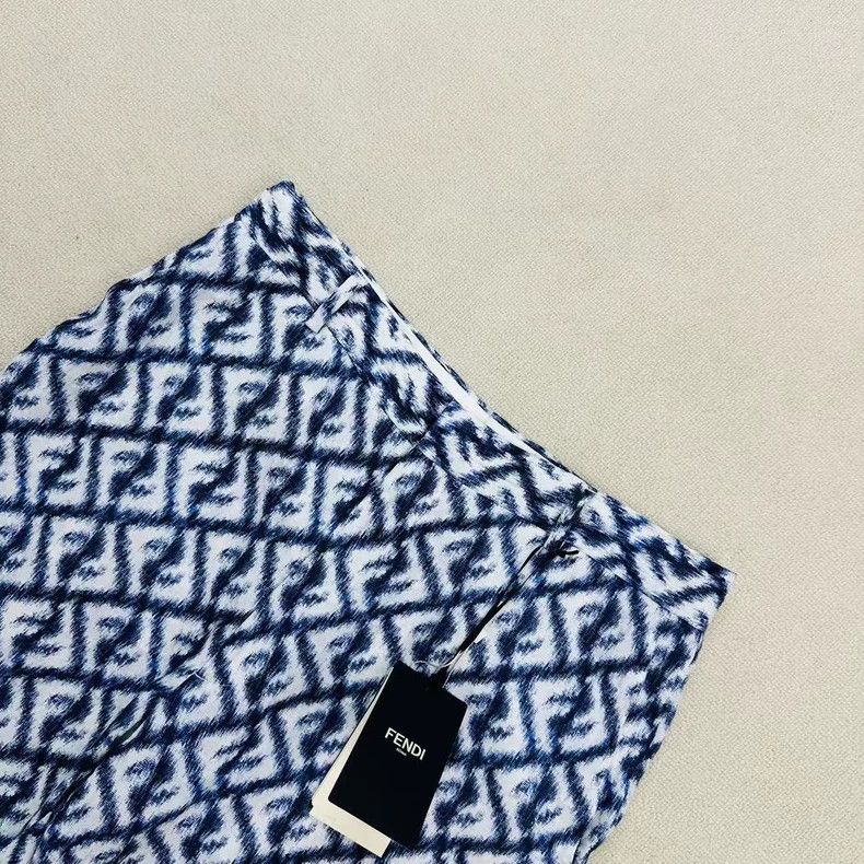 Fendi Fendi Double F Monogram Shorts-yf Size US 34 / EU 50 - 3 Thumbnail