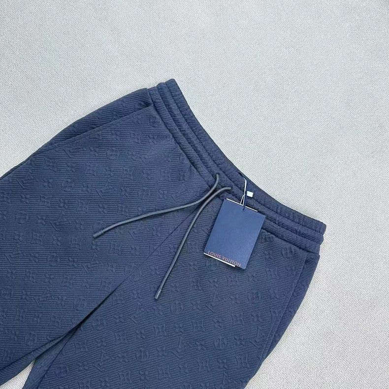 Louis Vuitton Louis Vuitton embossed all-over logo casual pants-yf Size US 30 / EU 46 - 3 Thumbnail