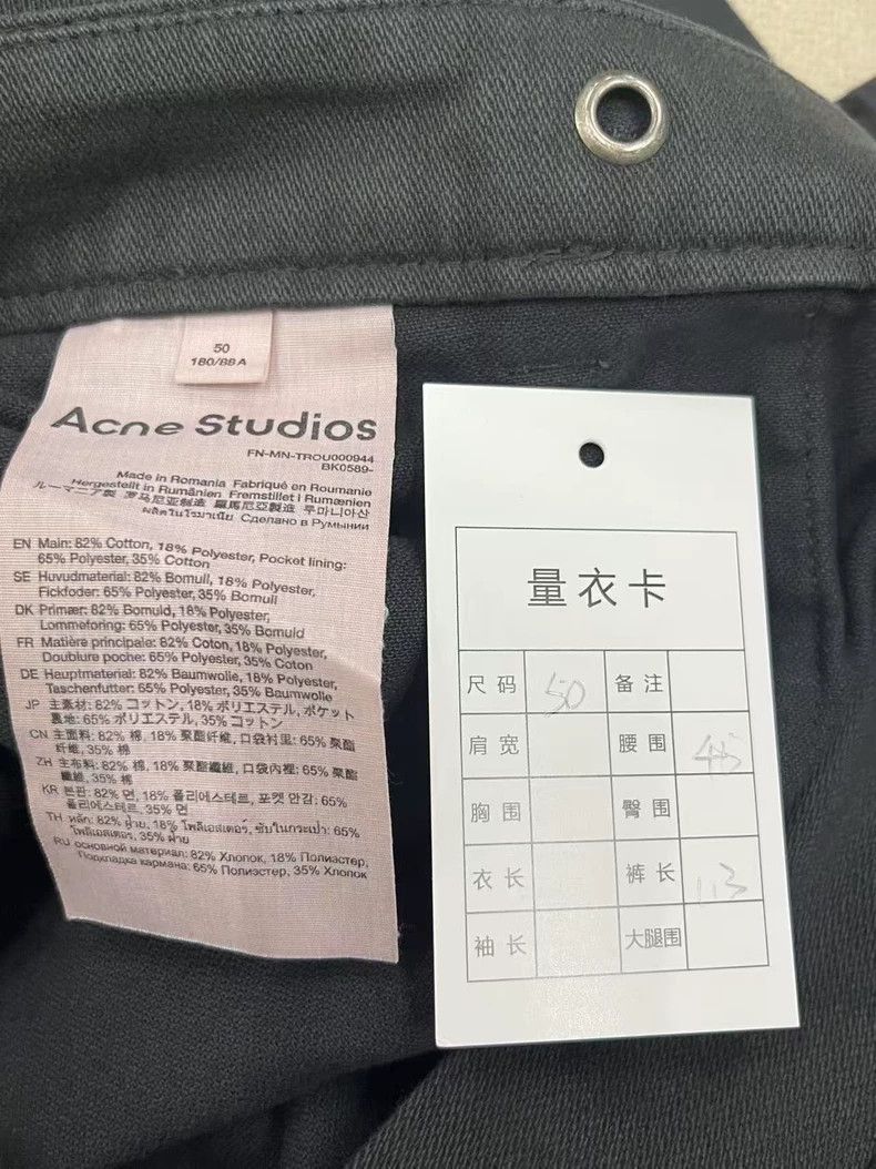 Vintage Acne Studios Baggy High-Waist Cargo Jeans-yf Size US 34 / EU 50 - 4 Thumbnail