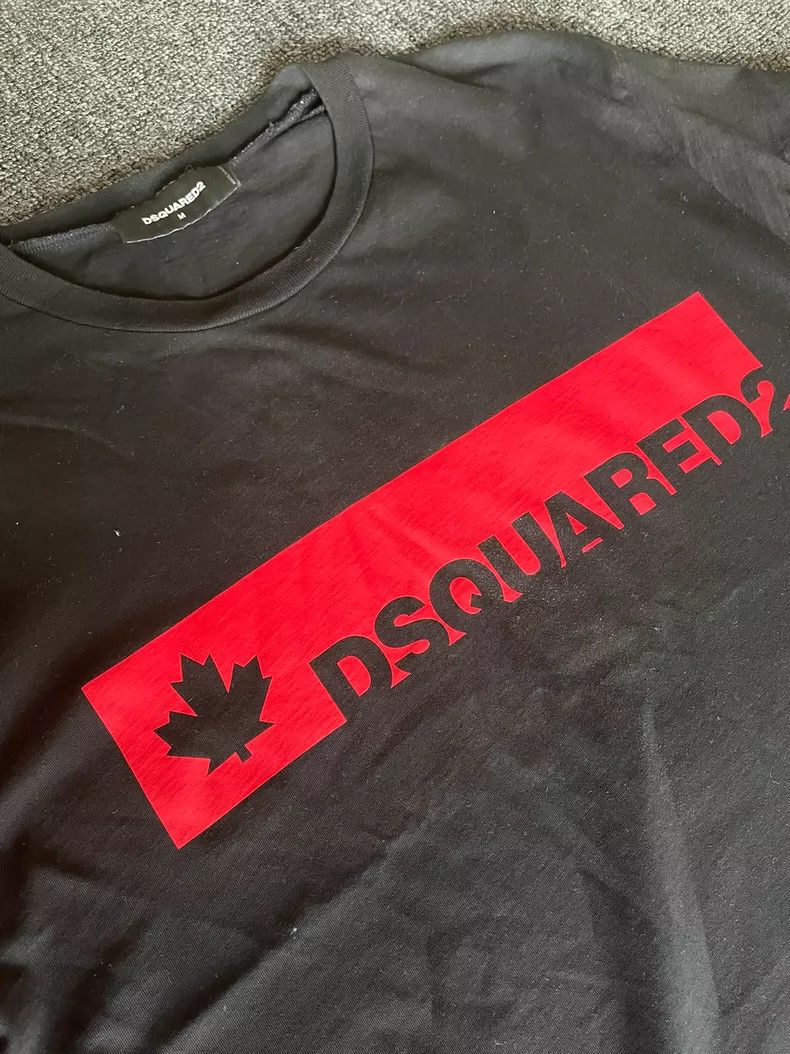 Dsquared2 DSquared2 Classic Black Short Sleeve T-Shirt-yf Size US XL / EU 56 / 4 - 6 Thumbnail