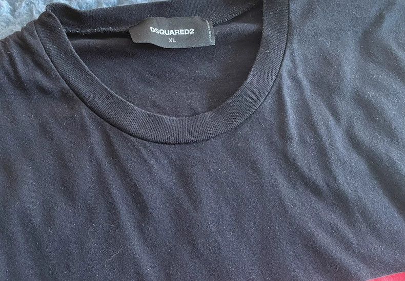 Dsquared2 DSquared2 Classic Black Short Sleeve T-Shirt-yf Size US XL / EU 56 / 4 - 3 Thumbnail