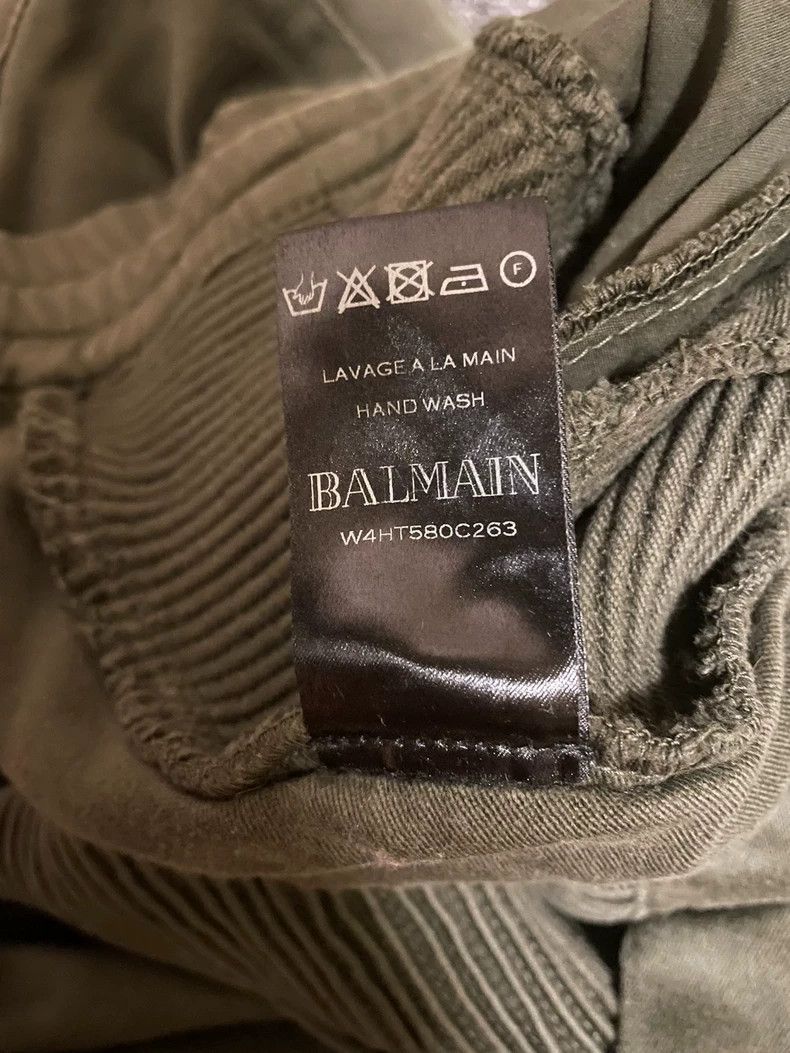 Balmain Balmain Cargo Sweatpants with Elastic-yf Size US 32 / EU 48 - 7 Thumbnail