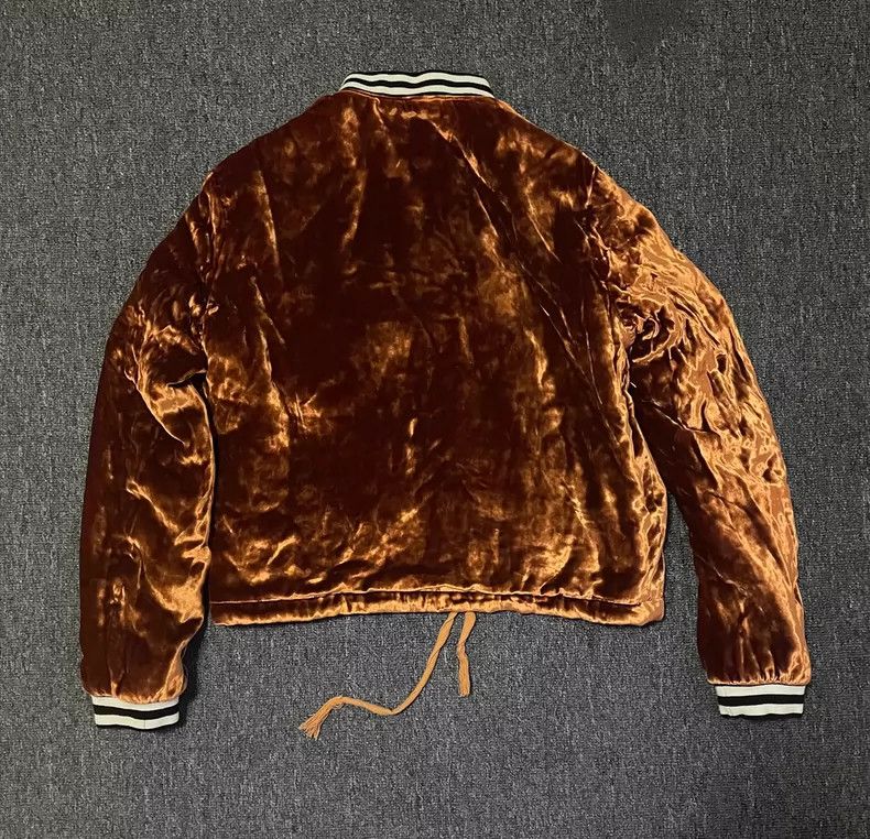 Saint Laurent Paris Saint Laurent Velvet Bomber Jacket-yf Size US M / EU 48-50 / 2 - 4 Thumbnail