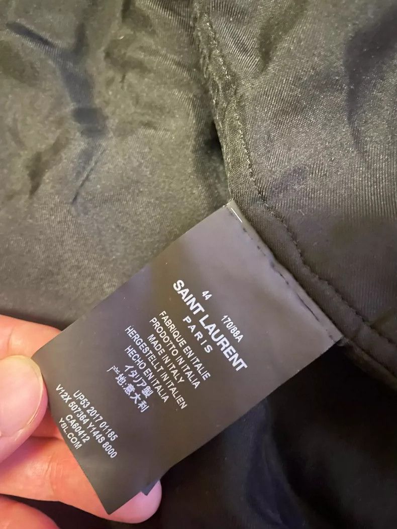 Saint Laurent Paris Saint Laurent Velvet Bomber Jacket-yf Size US M / EU 48-50 / 2 - 5 Thumbnail