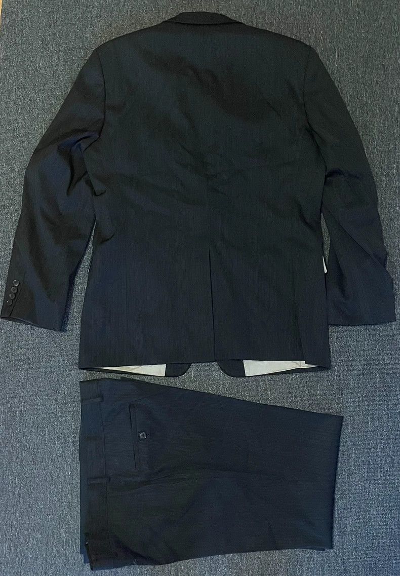 Vintage Hugo Boss Wool Pinstripe Suit Set-yf Size US 42 / EU 58 - 3 Thumbnail