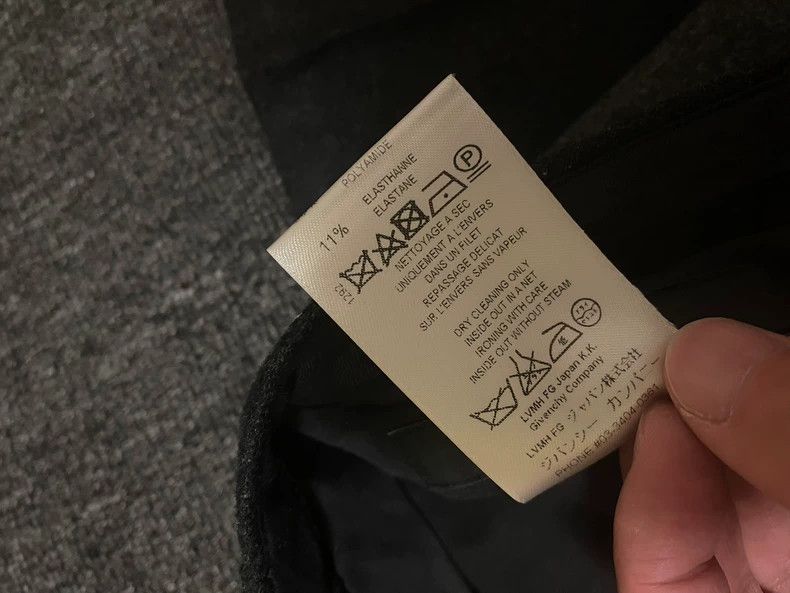 Givenchy Givenchy Wool Wide-Leg Casual Trousers-yf Size US 38 / EU 54 - 7 Thumbnail