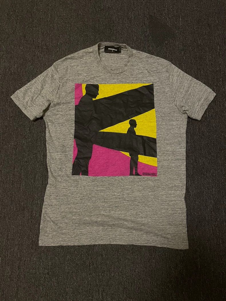 Dsquared2 Dsquared2 Classic Grey Short Sleeve T-shirt-yf Size US M / EU 48-50 / 2 - 5 Thumbnail