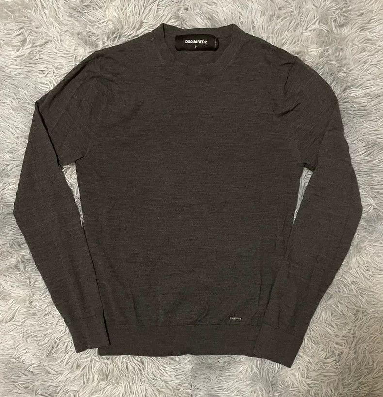 Dsquared2 Dsquared2 Men's Slim Fit Wool Sweater-yf Size US M / EU 48-50 / 2 - 2 Thumbnail