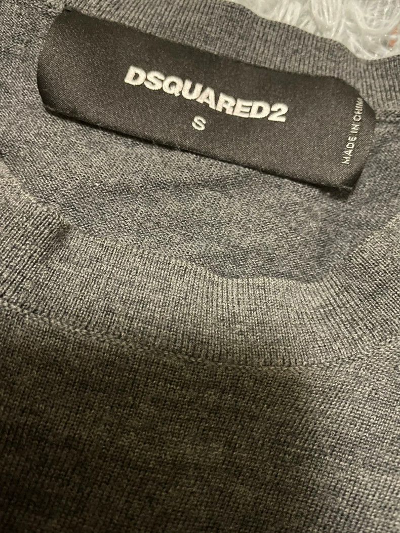 Dsquared2 Dsquared2 Men's Slim Fit Wool Sweater-yf Size US M / EU 48-50 / 2 - 3 Thumbnail