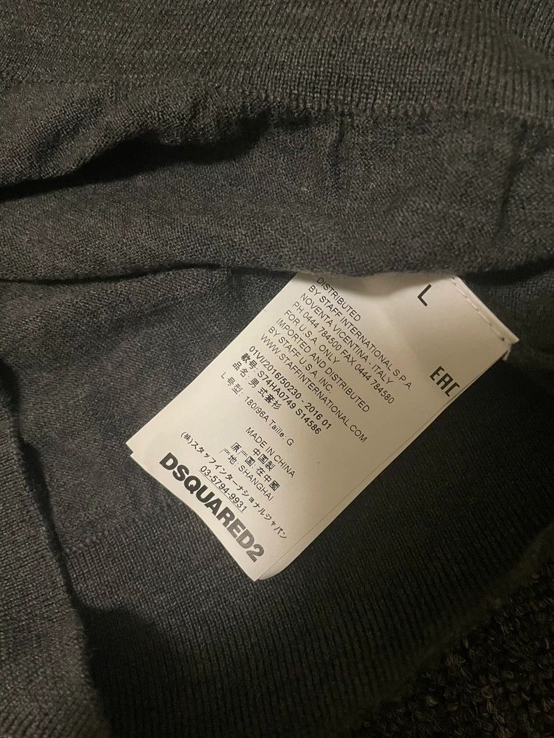 Dsquared2 Dsquared2 Men's Slim Fit Wool Sweater-yf Size US M / EU 48-50 / 2 - 6 Thumbnail