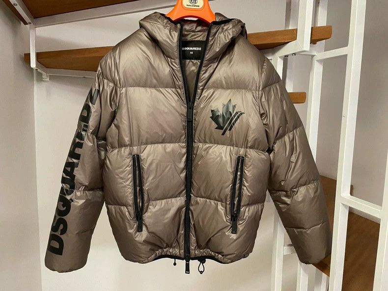 Dsquared2 DSquared2 Brown Puffer Jacket with Hood-yf Size US M / EU 48-50 / 2 - 2 Thumbnail