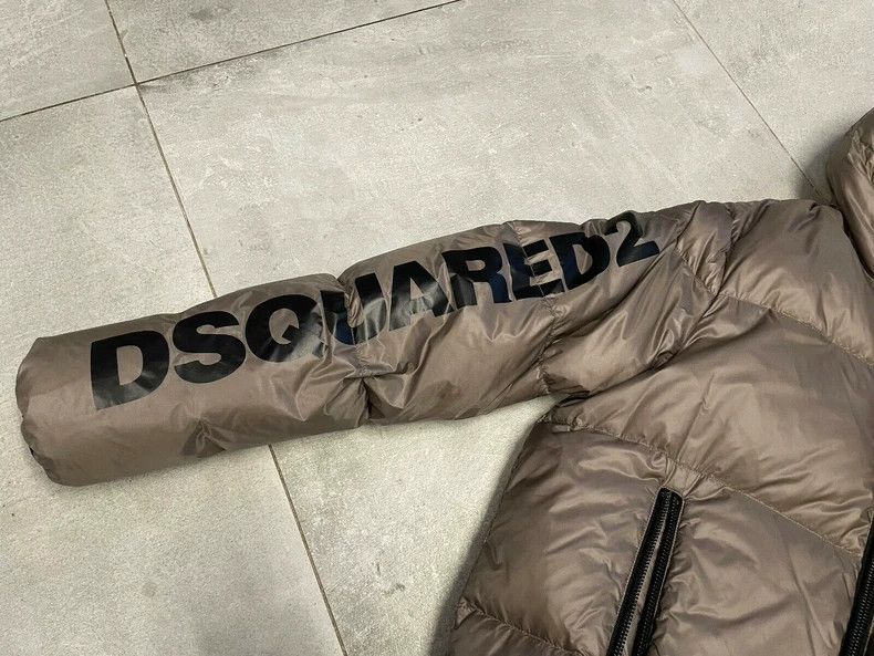 Dsquared2 DSquared2 Brown Puffer Jacket with Hood-yf Size US M / EU 48-50 / 2 - 4 Thumbnail