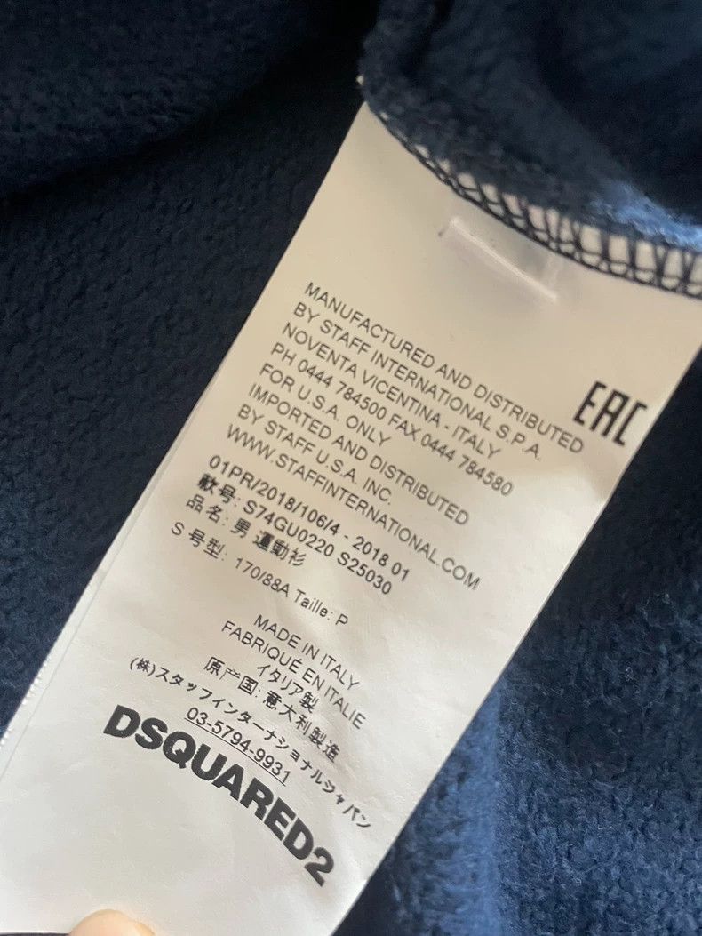 Dsquared2 DSQUARED2 Blue Washed Sweatshirt-yf Size US M / EU 48-50 / 2 - 5 Thumbnail