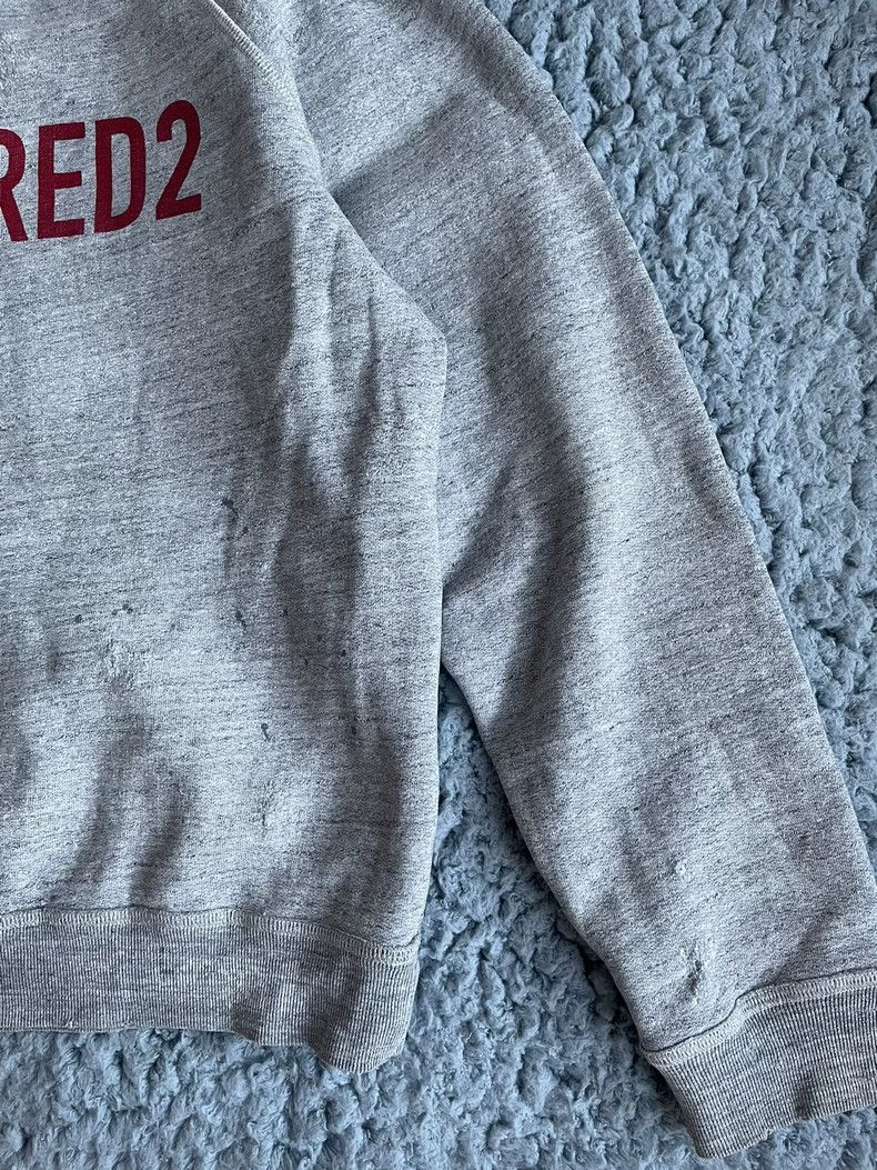 Dsquared2 DSQUARED2 Gray Distressed Sweatshirt-yf Size US M / EU 48-50 / 2 - 4 Thumbnail