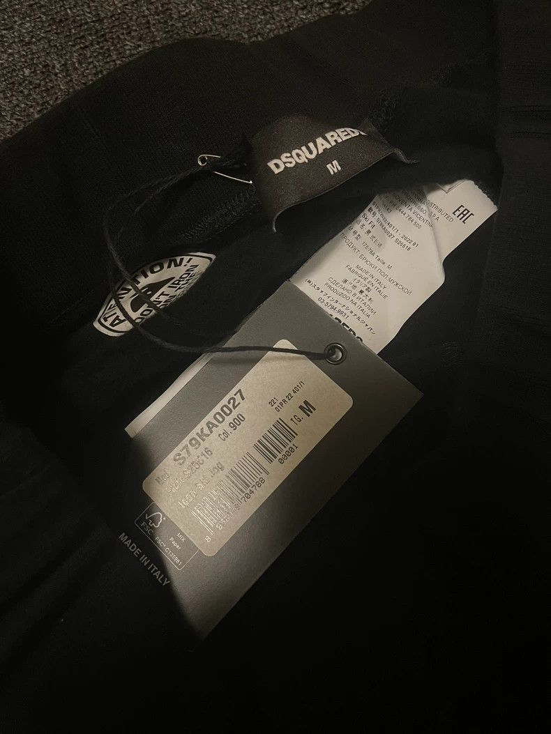 Dsquared2 DSquared2 Black Distressed Sweatpants-yf Size US 30 / EU 46 - 4 Thumbnail