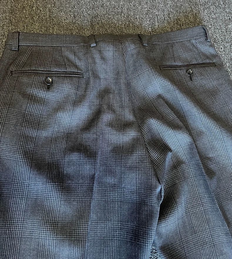 Gucci Gucci Gray Wool Plaid Casual Trousers-yf Size US 44 / EU 60 - 5 Thumbnail