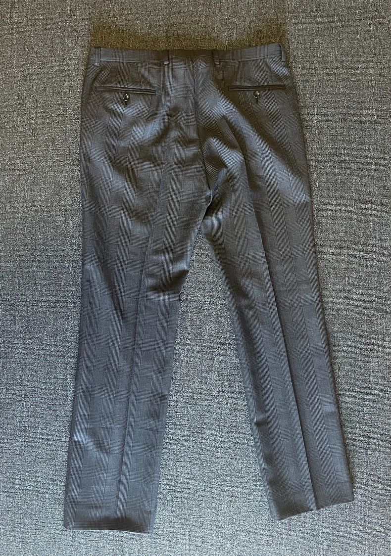 Gucci Gucci Gray Wool Plaid Casual Trousers-yf Size US 44 / EU 60 - 4 Thumbnail