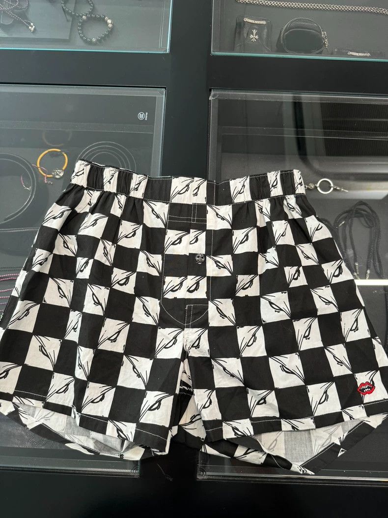 Chrome Hearts Chrome Hearts Black and White Houndstooth Shorts-yf Size US 30 / EU 46 - 3 Thumbnail