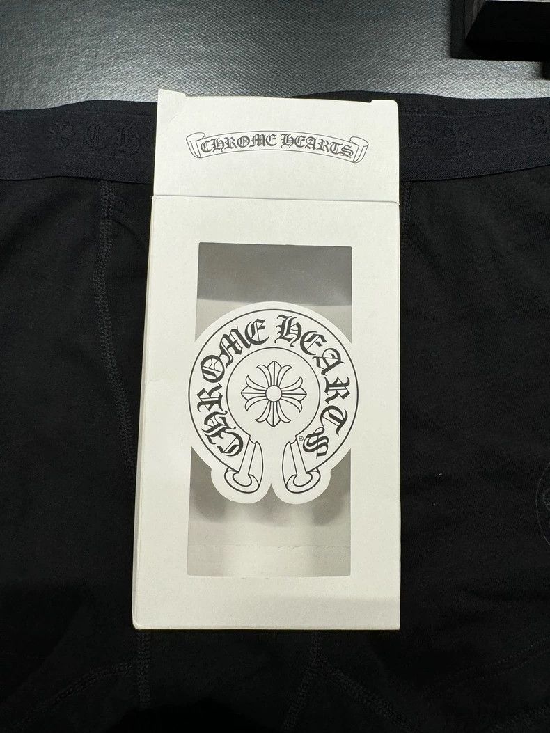 Chrome Hearts Chrome Hearts Black Horseshoe Boxer Briefs-yf Size US 30 / EU 46 - 3 Thumbnail
