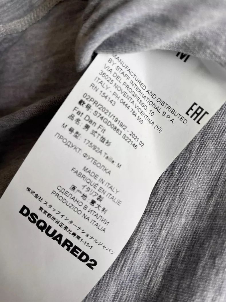 Dsquared2 DSquared2 Classic Logo Short Sleeve T-Shirt-yf Size US L / EU 52-54 / 3 - 4 Thumbnail