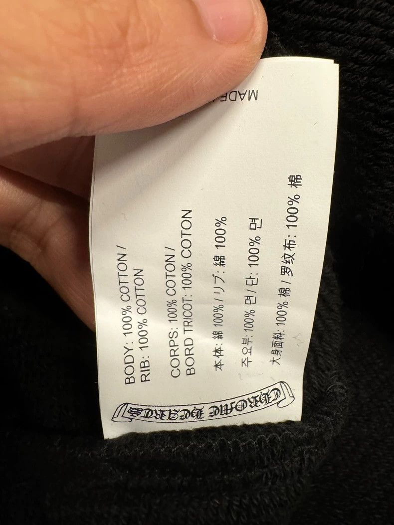 Chrome Hearts Chrome Hearts CH Embroidered Black Sweatpants-yf Size US 30 / EU 46 - 6 Thumbnail