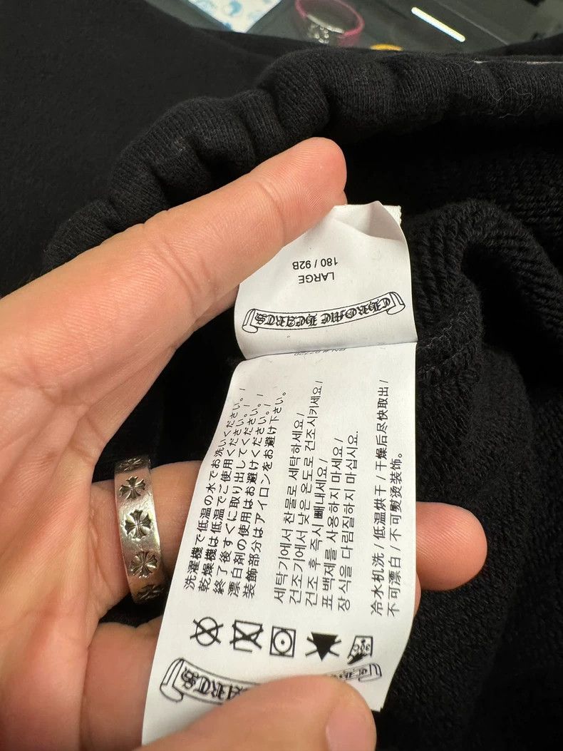 Chrome Hearts Chrome Hearts CH Embroidered Black Sweatpants-yf Size US 30 / EU 46 - 5 Thumbnail