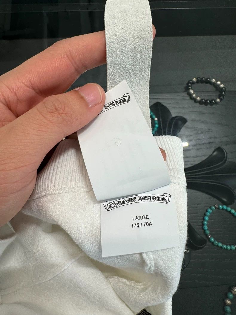 Chrome Hearts Chrome Hearts White Cotton Side Letter Shorts-yf Size US 34 / EU 50 - 5 Thumbnail