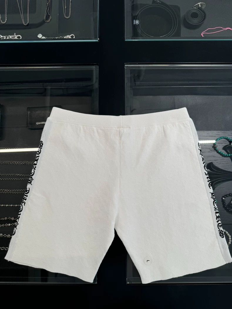Chrome Hearts Chrome Hearts White Cotton Side Letter Shorts-yf Size US 34 / EU 50 - 2 Thumbnail