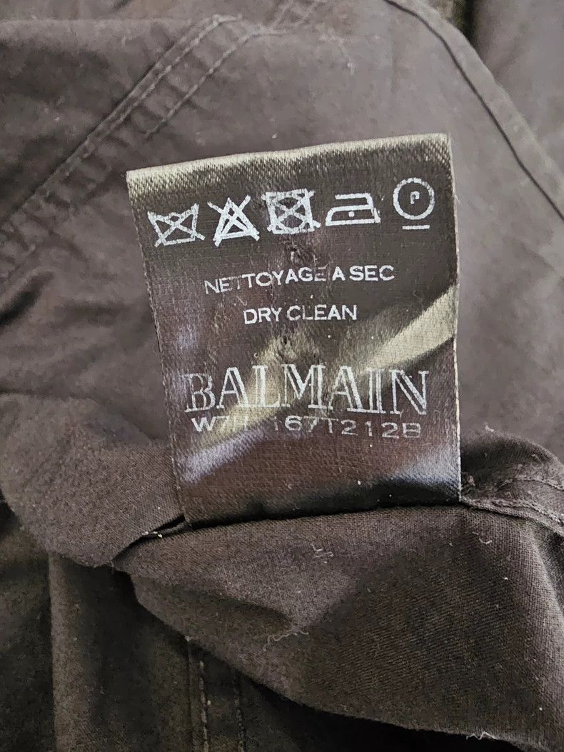 Balmain Balmain Men's Black Button Up Shirt-yf Size US M / EU 48-50 / 2 - 7 Thumbnail