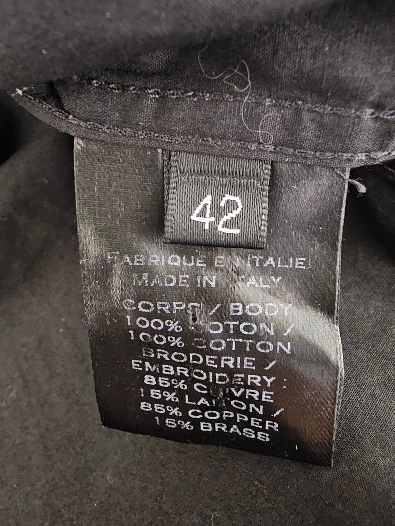 Balmain Balmain Men's Black Button Up Shirt-yf Size US M / EU 48-50 / 2 - 6 Thumbnail