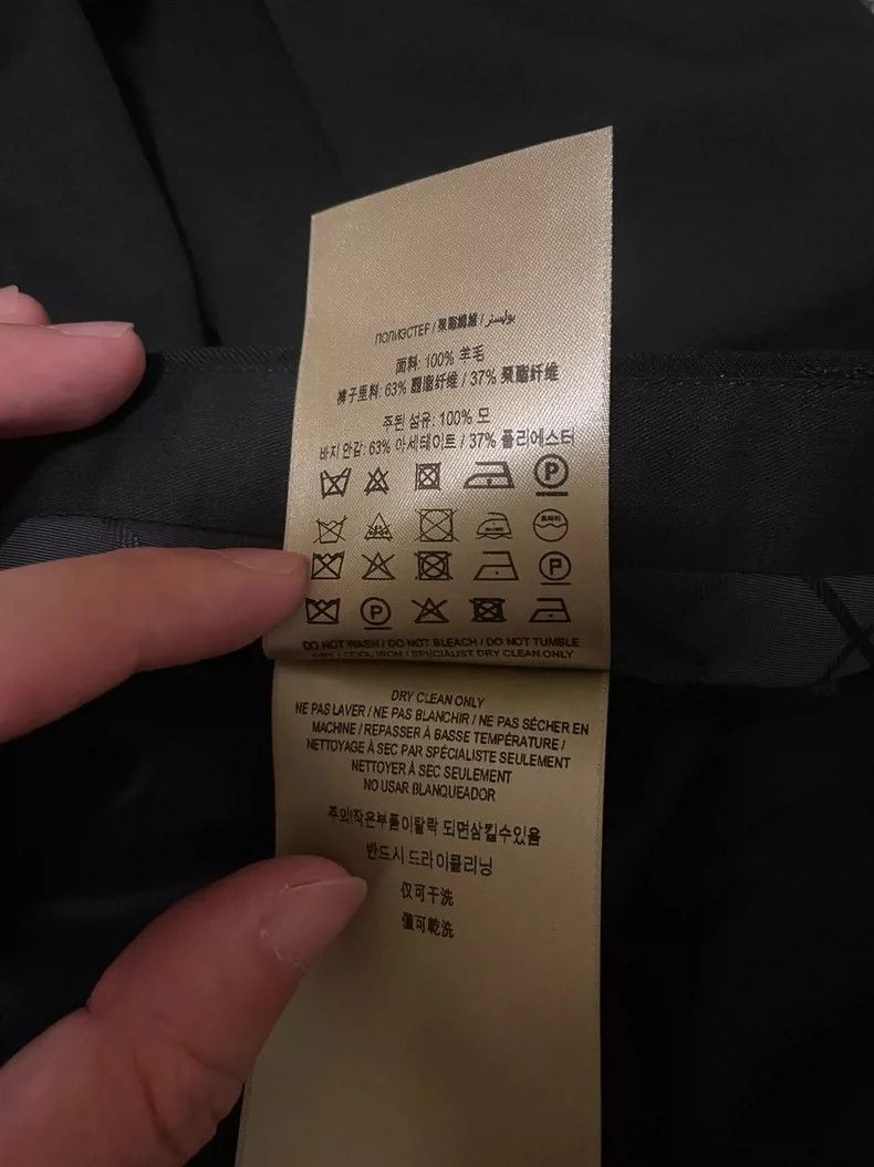 Burberry Burberry Wool Casual Trousers Italy-yf Size US 30 / EU 46 - 9 Thumbnail