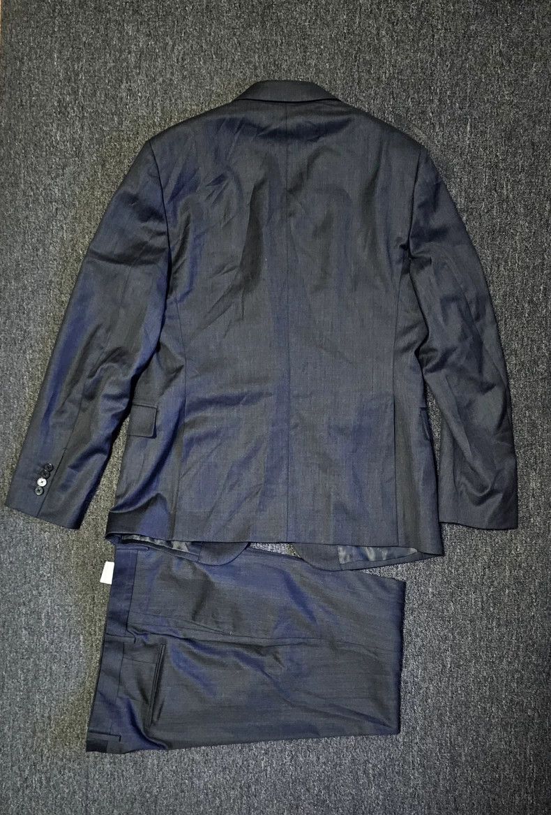 Versace Versace Men's Gray Wool Suit Set-yf Size US 40 / EU 56 - 2 Thumbnail