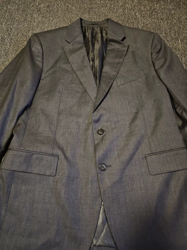 Versace Versace Men's Gray Wool Suit Set-yf Size US 40 / EU 56 - 3 Thumbnail