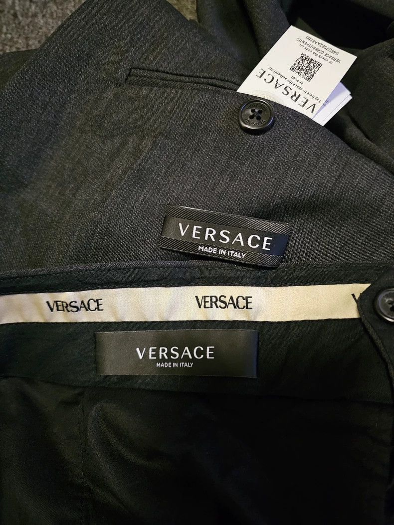 Versace Versace Men's Wool Suit Set-yf Size US 42 / EU 58 - 8 Thumbnail