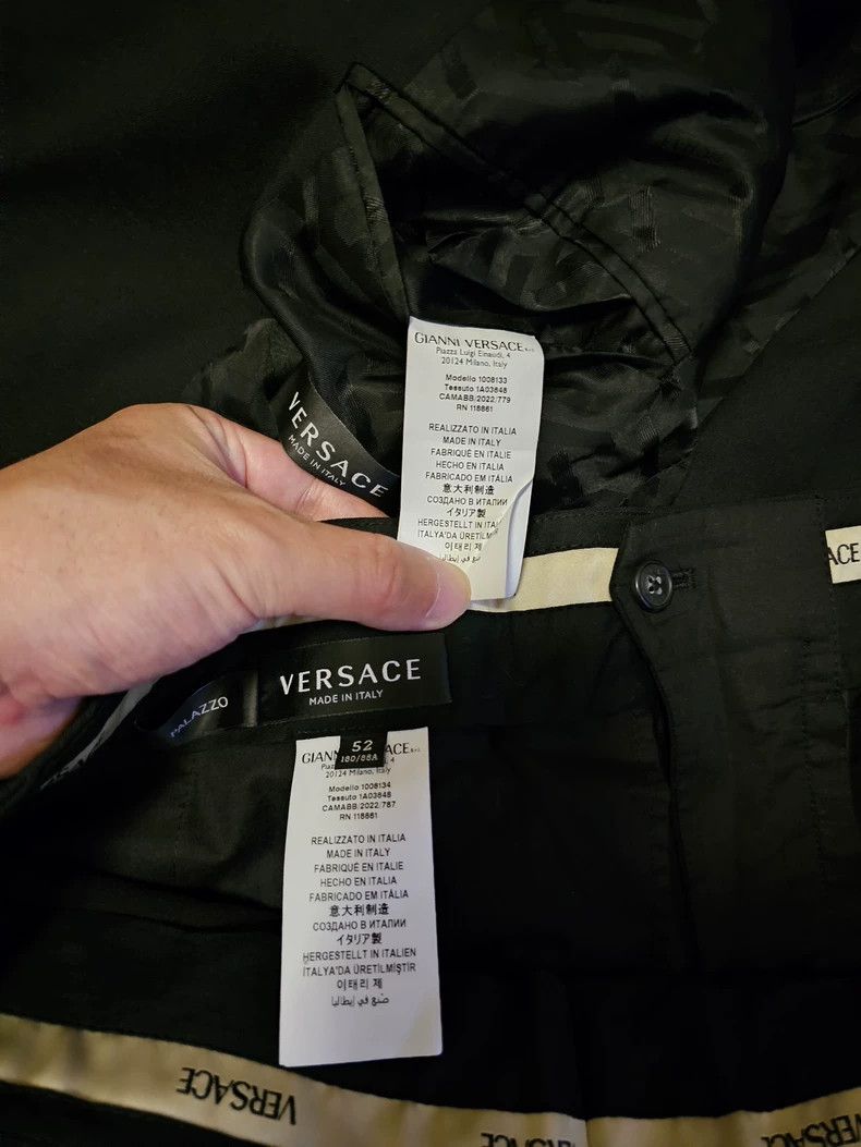 Versace Versace Men's Wool Suit Set-yf Size US 42 / EU 58 - 7 Thumbnail