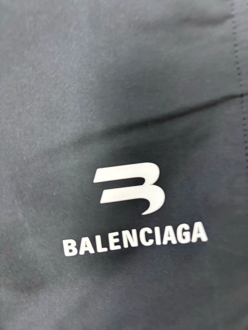 Balenciaga Balenciaga Sport B Black Athletic Shorts-yf Size US 30 / EU 46 - 3 Thumbnail