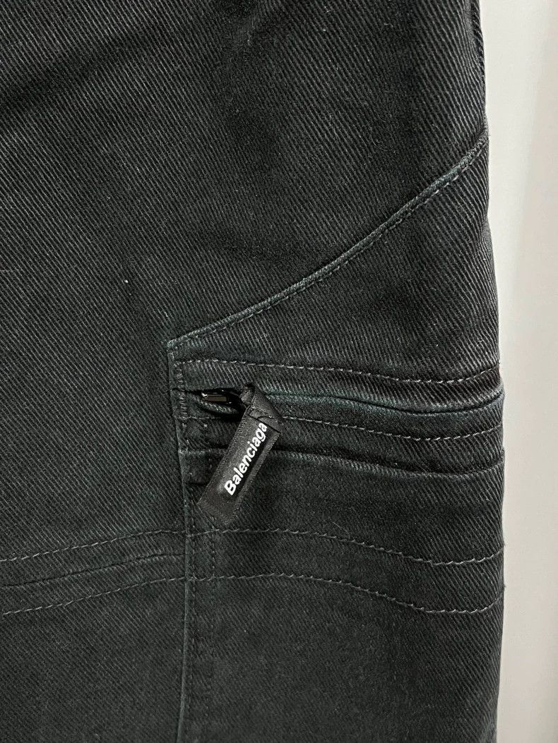 Balenciaga Balenciaga Black Cargo Utility Pants-yf Size US 28 / EU 44 - 3 Thumbnail
