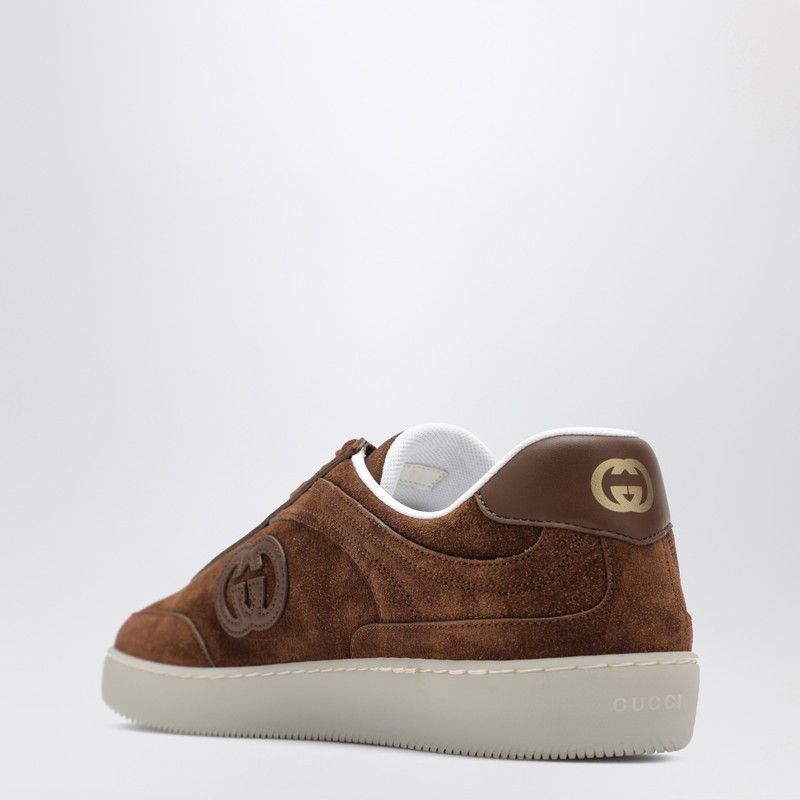 Gucci Gucci Brown Suede G75 Sneakers Size US 8 / EU 41 - 2 Thumbnail