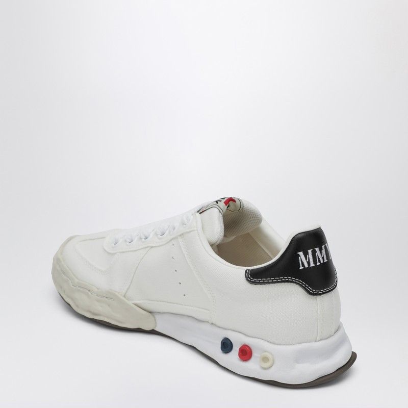 Maison MIHARA YASUHIRO Maison Mihara Yasuhiro White Herbie Og Sneakers In Canvas Size US 7 / EU 40 - 2 Thumbnail