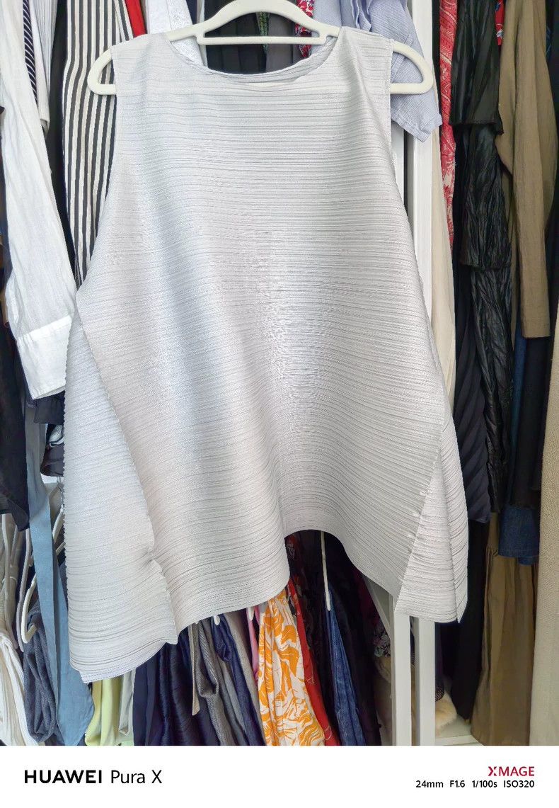 Issey Miyake Issey Miyake PP Blue Pleated Top - dmc Size US M / EU 48-50 / 2 - 7 Thumbnail