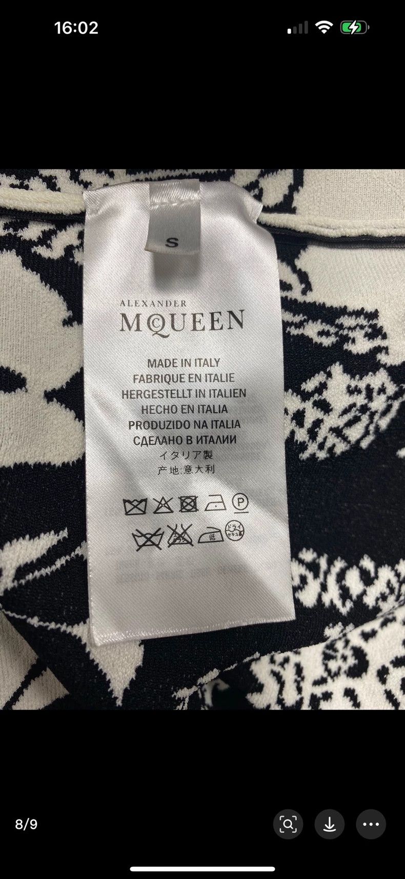 Alexander McQueen Alexander McQueen Floral Print Dress - dmc Size US 30 / EU 46 - 4 Thumbnail
