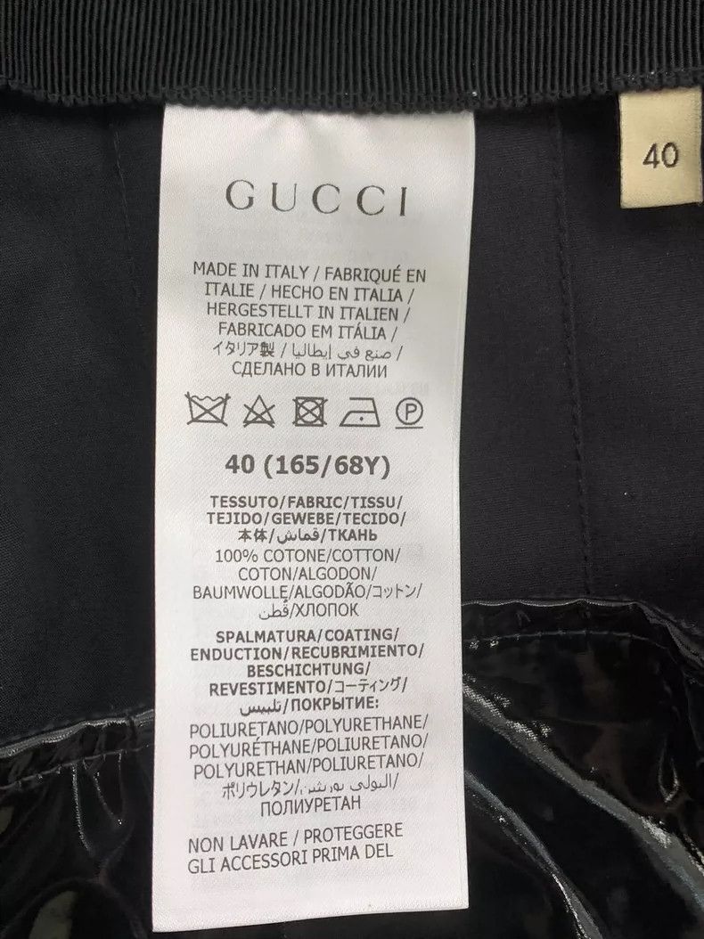Gucci Gucci Black Patent Leather Skirt - dmc Size US 36 / EU 52 - 5 Thumbnail