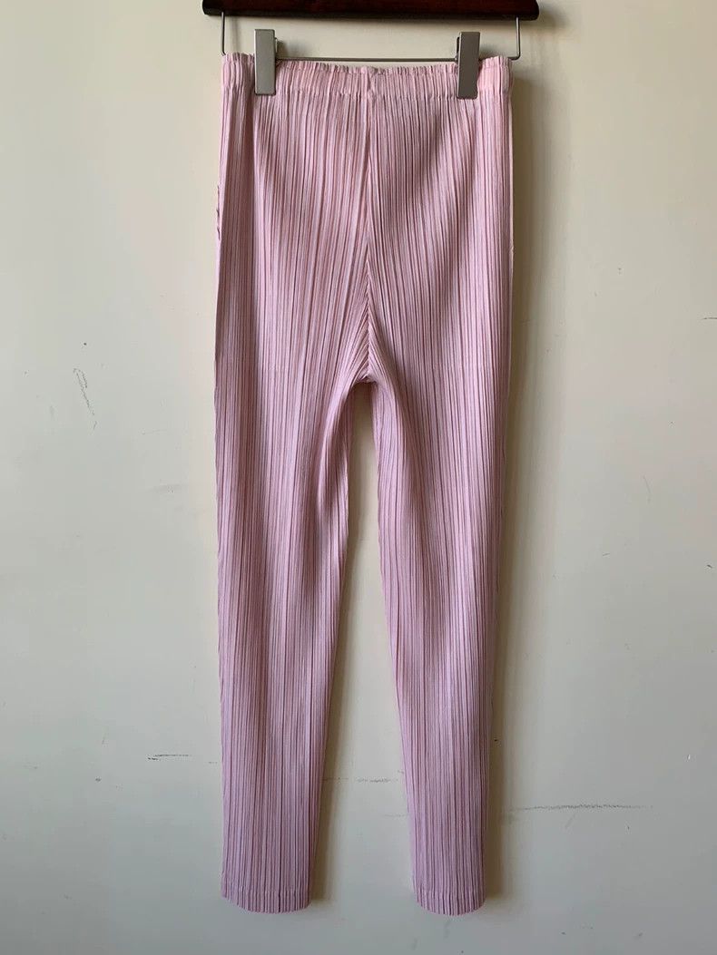 Issey Miyake Issey Miyake Pleats Please Pink Pants - dmc Size US 30 / EU 46 - 2 Thumbnail