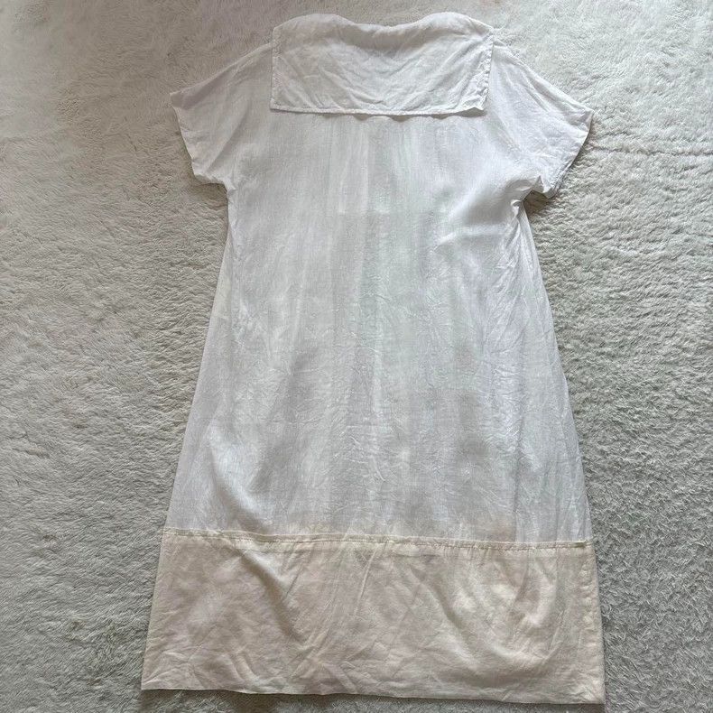 Comme des Garcons Comme des Garcons 90s Sailor Collar Dress - dmc Size US 30 / EU 46 - 3 Thumbnail