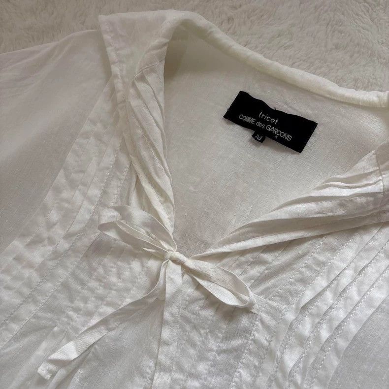 Comme des Garcons Comme des Garcons 90s Sailor Collar Dress - dmc Size US 30 / EU 46 - 6 Thumbnail