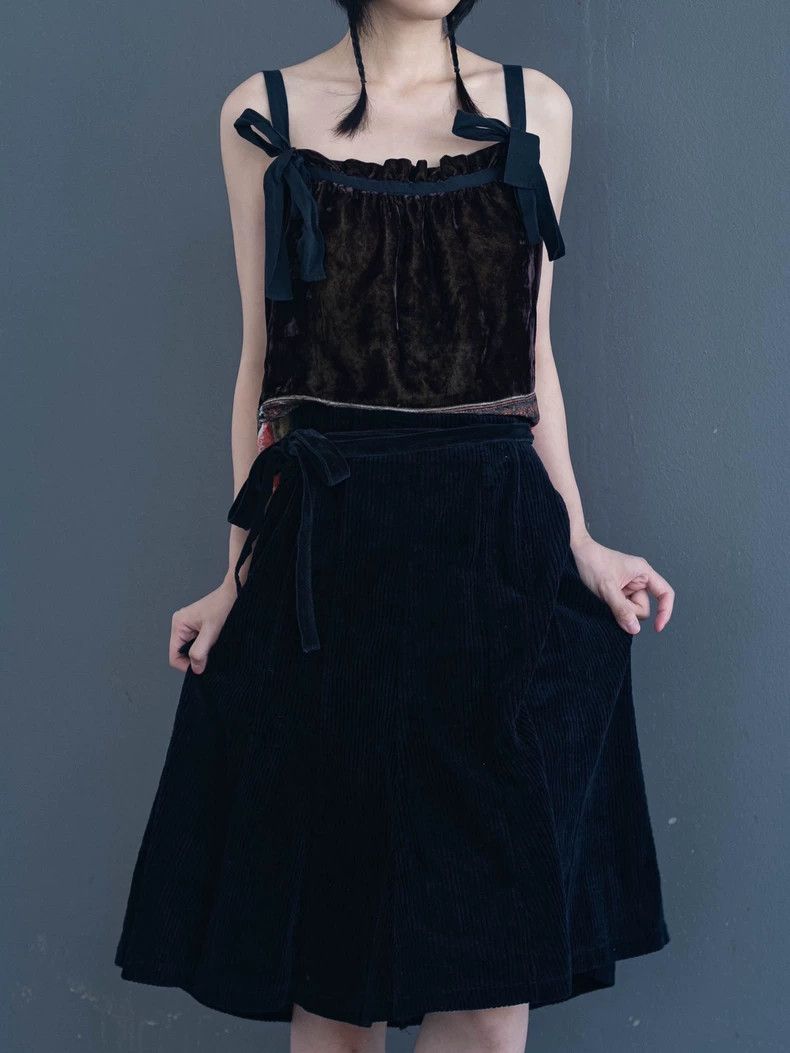 Comme des Garcons COMME des GARCONS Vintage Wrap Skirt - dmc Size US 30 / EU 46 - 6 Thumbnail