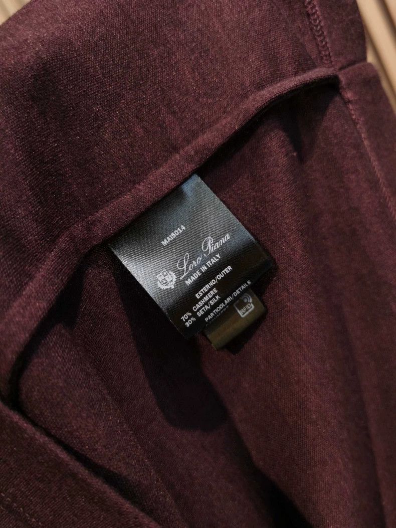 Loro Piana Loro Piana Open Cashmere Silk Polo Shirt Size US S / EU 44-46 / 1 - 9 Thumbnail