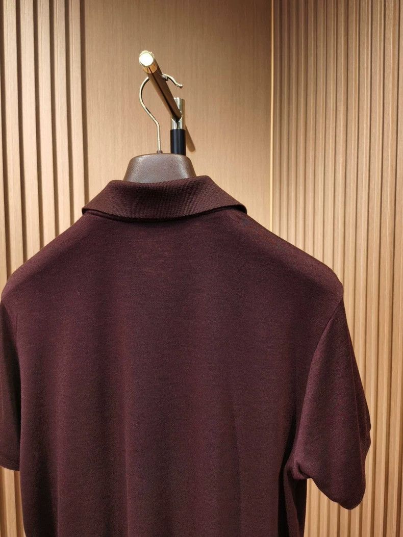 Loro Piana Loro Piana Open Cashmere Silk Polo Shirt Size US S / EU 44-46 / 1 - 3 Thumbnail